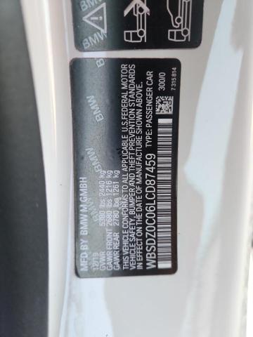 Aukcja sprzedaży 2020 Bmw M8, vin: WBSDZ0C06LCD87459, numer aukcji: 61576056