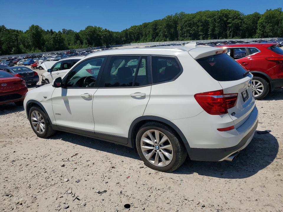 2016 Bmw X3 მანქანა იყიდება აუქციონზე, vin: 5UXWX9C56G0D65795, აუქციონის ნომერი: 62100086