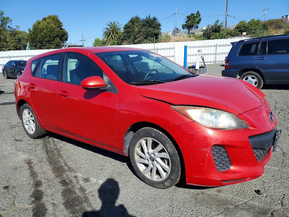 2013 Mazda 3 მანქანა იყიდება აუქციონზე, vin: JM1BL1LP4D1821276, აუქციონის ნომერი: 61219666
