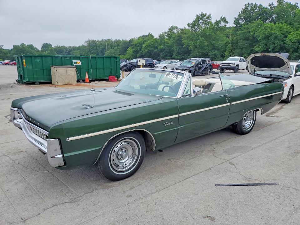 1970 Plymouth Gran Fury მანქანა იყიდება აუქციონზე, vin: PM27N0D223453, აუქციონის ნომერი: 60148776