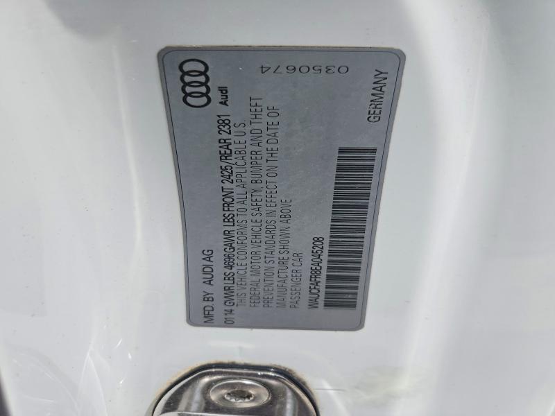 Aukcja sprzedaży 2014 Audi A5, vin: WAUCFAFR8EA045208, numer aukcji: 60824106