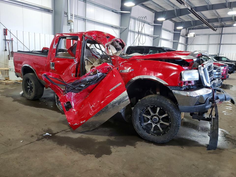 2004 Ford F250 მანქანა იყიდება აუქციონზე, vin: 1FTNW21P74EB93543, აუქციონის ნომერი: 60151146