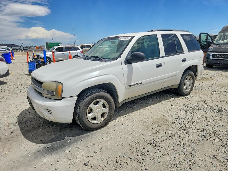 2002 Chevrolet Trailblazer მანქანა იყიდება აუქციონზე, vin: 1GNDT13S022438513, აუქციონის ნომერი: 60089436