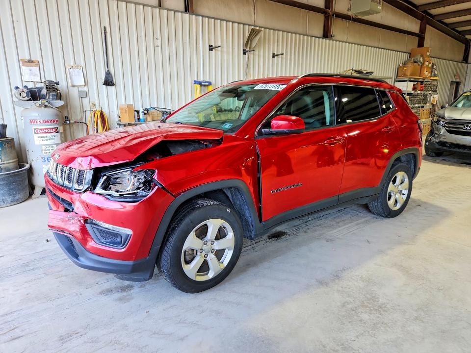 Продажа на аукционе авто 2019 Jeep Compass, vin: 3C4NJDBB8KT734576, номер лота: 62872886