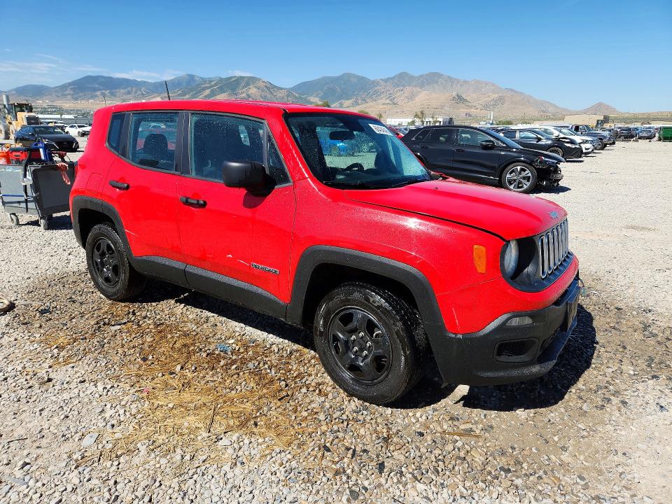60424646 :رقم المزاد ، ZACCJBAH0HPE66513 vin ، 2017 Jeep Renegade مزاد بيع