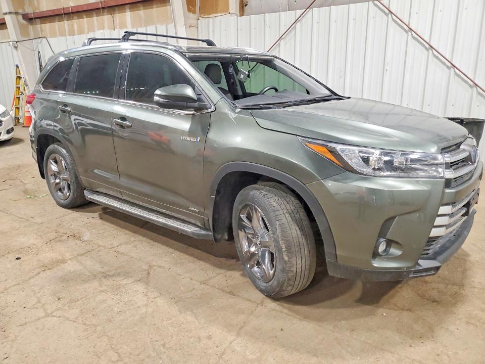 2019 Toyota Highlander Hybrid მანქანა იყიდება აუქციონზე, vin: 5TDDGRFH3KS066816, აუქციონის ნომერი: 60673046