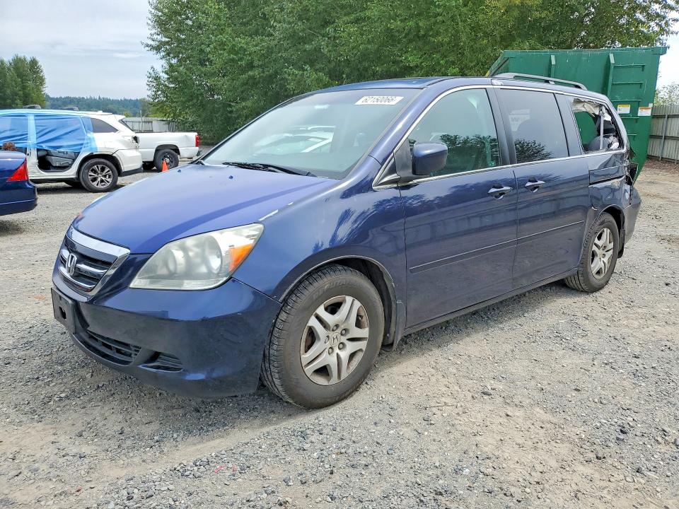 Продажа на аукционе авто 2007 Honda Odyssey, vin: 5FNRL38767B047191, номер лота: 62150066