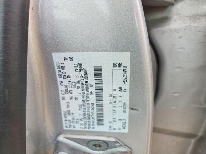 Продаж на аукціоні авто 2014 Ford Escape, vin: 1FMCU0F71EUA43568, номер лоту: 61034316