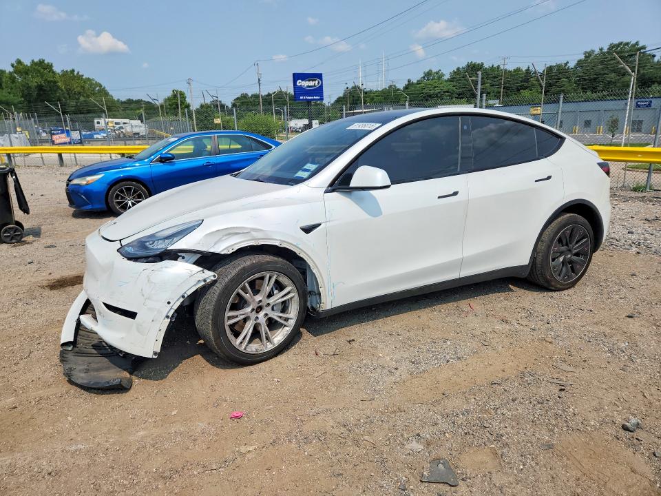 61936016 :رقم المزاد ، 5YJYGDEE9MF145202 vin ، 2021 Tesla Model Y مزاد بيع