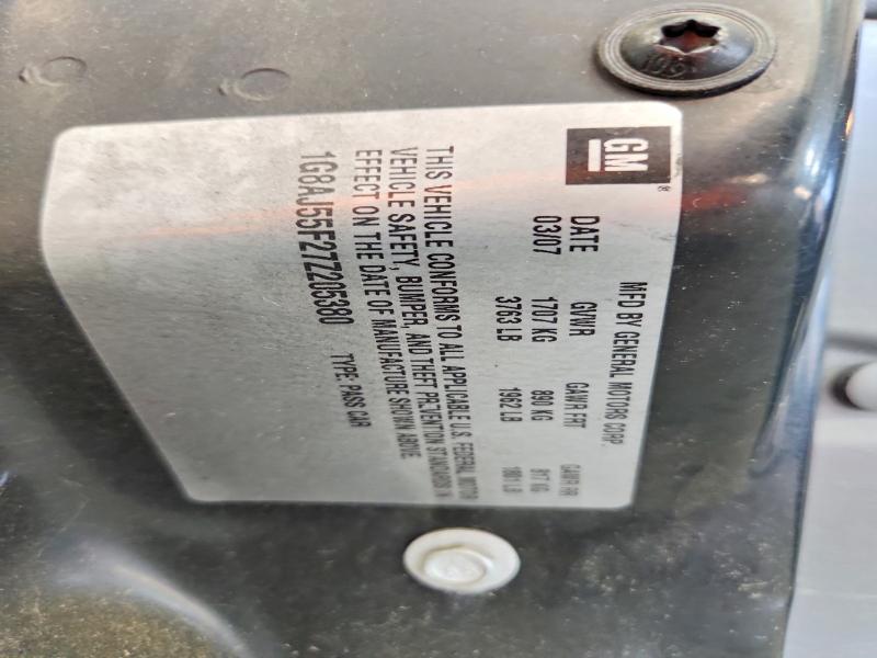 Продажа на аукционе авто 2007 Saturn Ion, vin: 1G8AJ55F27Z205380, номер лота: 62286726