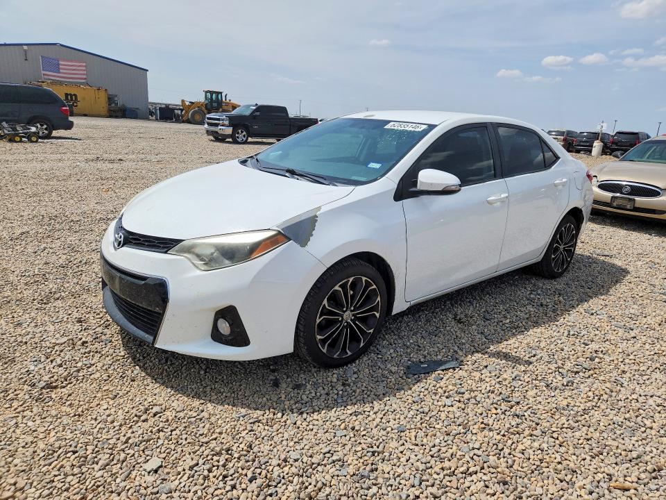 62835146 :رقم المزاد ، 5YFBURHE6FP201062 vin ، 2015 Toyota Corolla مزاد بيع