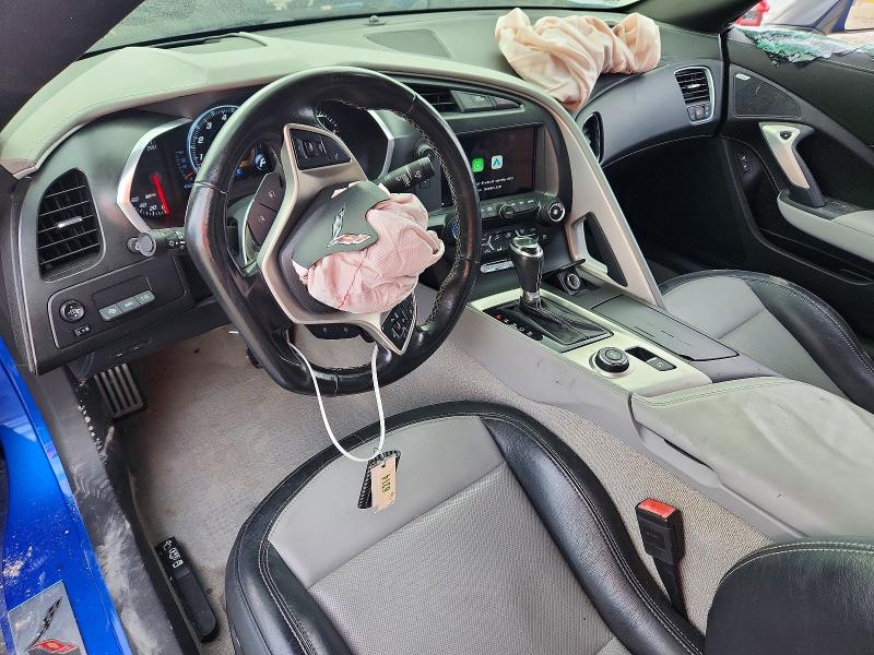 74513215 :رقم المزاد ، 1G1YY2D79K5110963 vin ، 2019 Chevrolet Corvette مزاد بيع