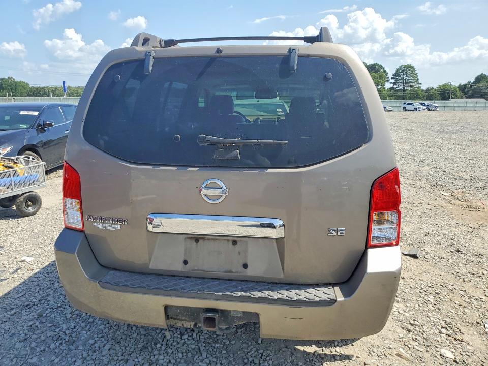 60158216 :رقم المزاد ، 5N1AR18U57C621343 vin ، 2007 Nissan Pathfinder مزاد بيع
