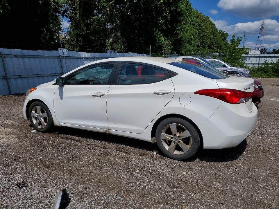 61756966 :رقم المزاد ، 5NPDH4AE5DH438016 vin ، 2013 Hyundai Elantra مزاد بيع