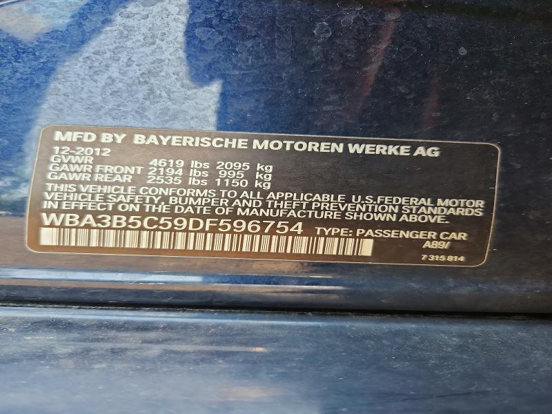 Продажа на аукционе авто 2013 Bmw 328, vin: WBA3B5C59DF596754, номер лота: 62214356