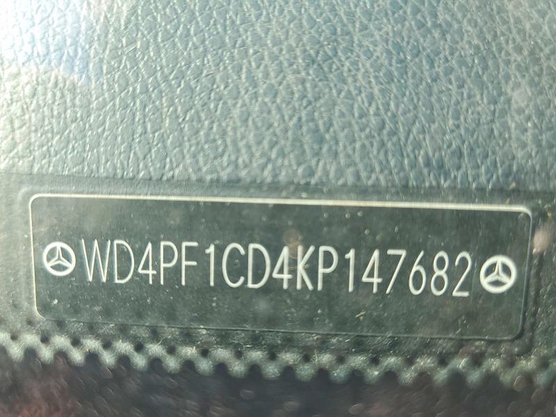 Aukcja sprzedaży 2019 Mercedes-benz Sprinter, vin: WD4PF1CD4KP147682, numer aukcji: 61785476