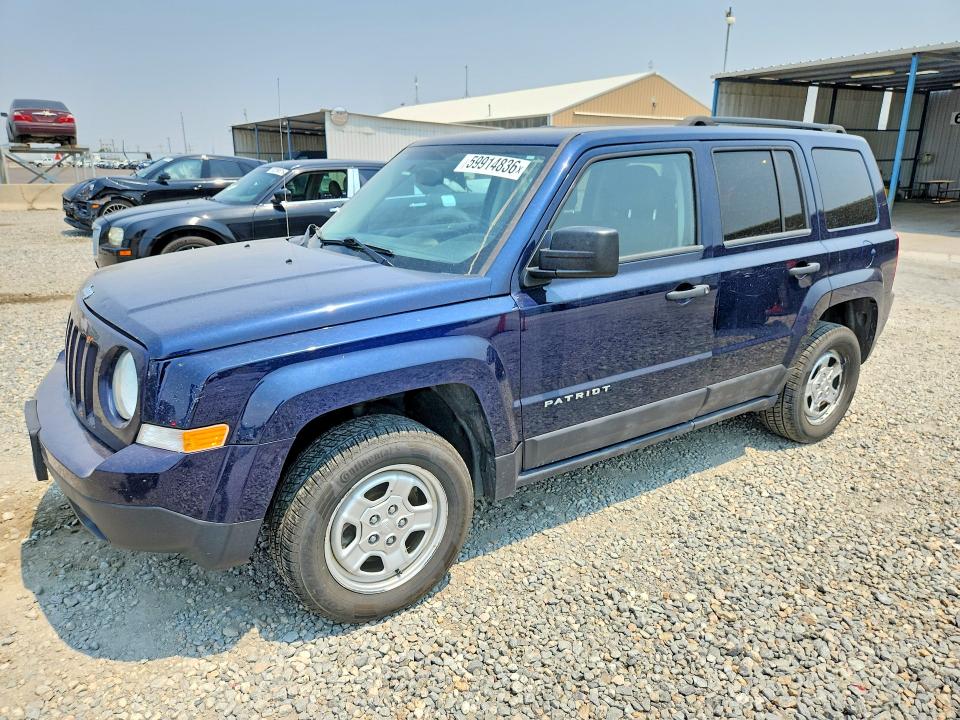 Aukcja sprzedaży 2016 Jeep Patriot, vin: 1C4NJRBB3GD619135, numer aukcji: 59914836