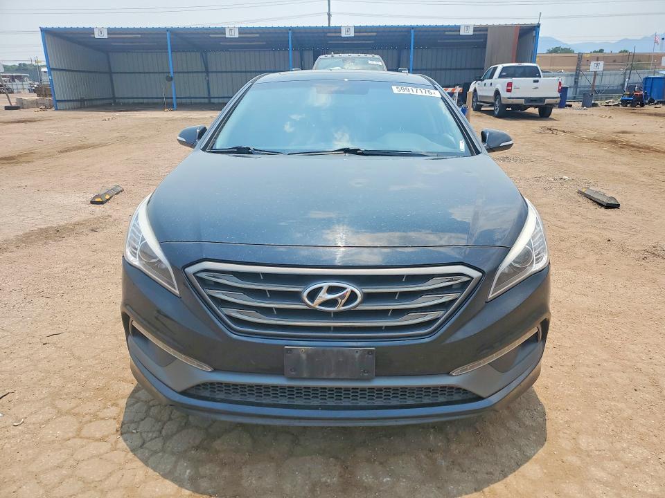 2017 Hyundai Sonata მანქანა იყიდება აუქციონზე, vin: 5NPE34AF5HH442441, აუქციონის ნომერი: 59917176