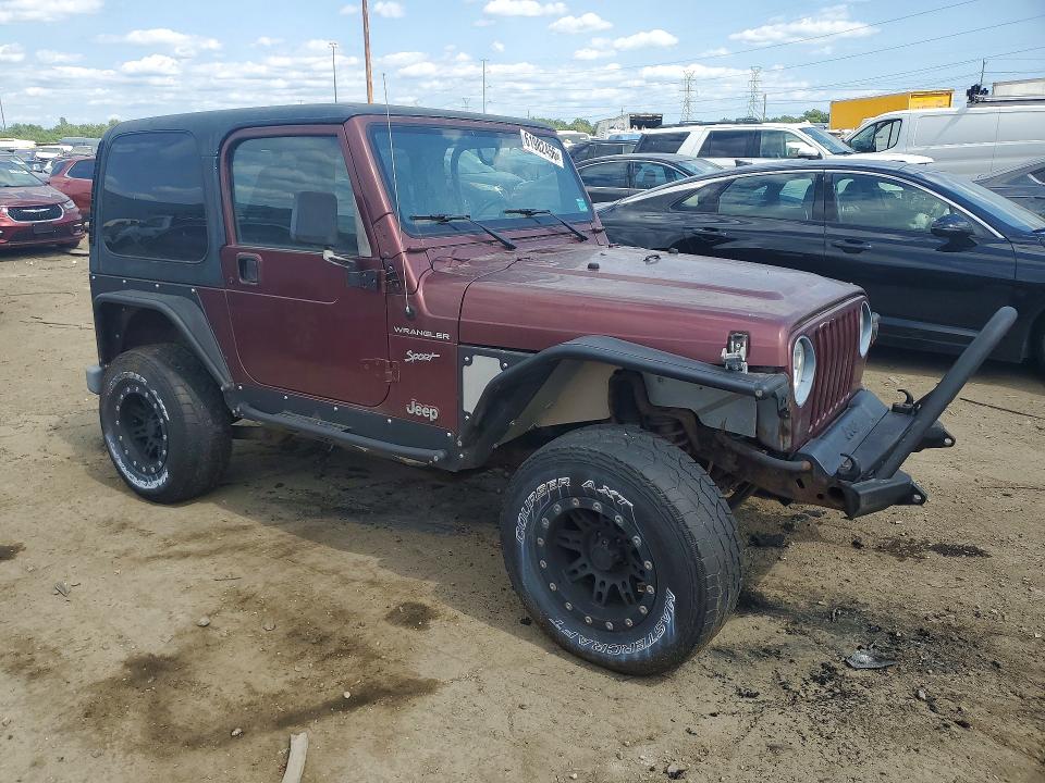 Продаж на аукціоні авто 2002 Jeep Wrangler / Tj, vin: 1J4FA49S02P767418, номер лоту: 61982456
