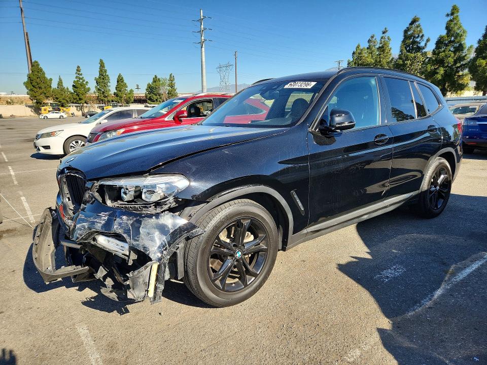 2019 Bmw X3 მანქანა იყიდება აუქციონზე, vin: 5UXTR7C55KLF24377, აუქციონის ნომერი: 60073296