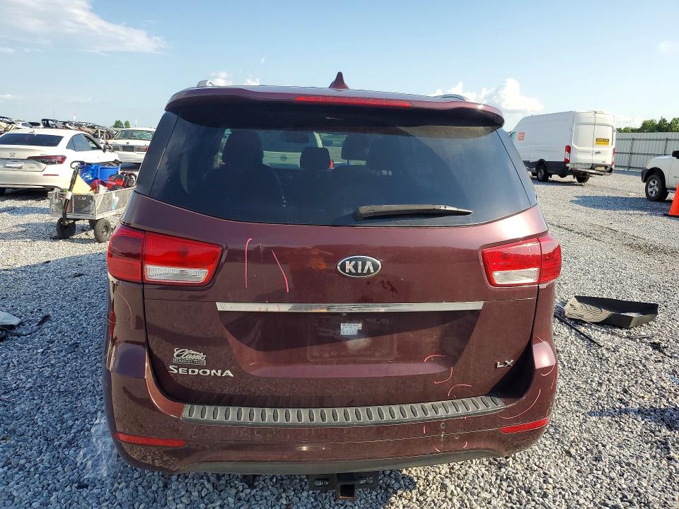 Продажа на аукционе авто 2016 Kia Sedona, vin: KNDMB5C18G6216392, номер лота: 59109526
