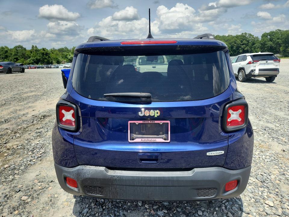Продажа на аукционе авто 2018 Jeep Renegade, vin: ZACCJABB9JPJ63530, номер лота: 61866046