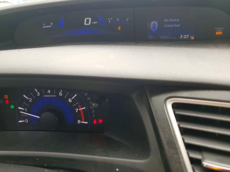 60596276 :رقم المزاد ، 19XFB2F51DE257099 vin ، 2013 Honda Civic مزاد بيع