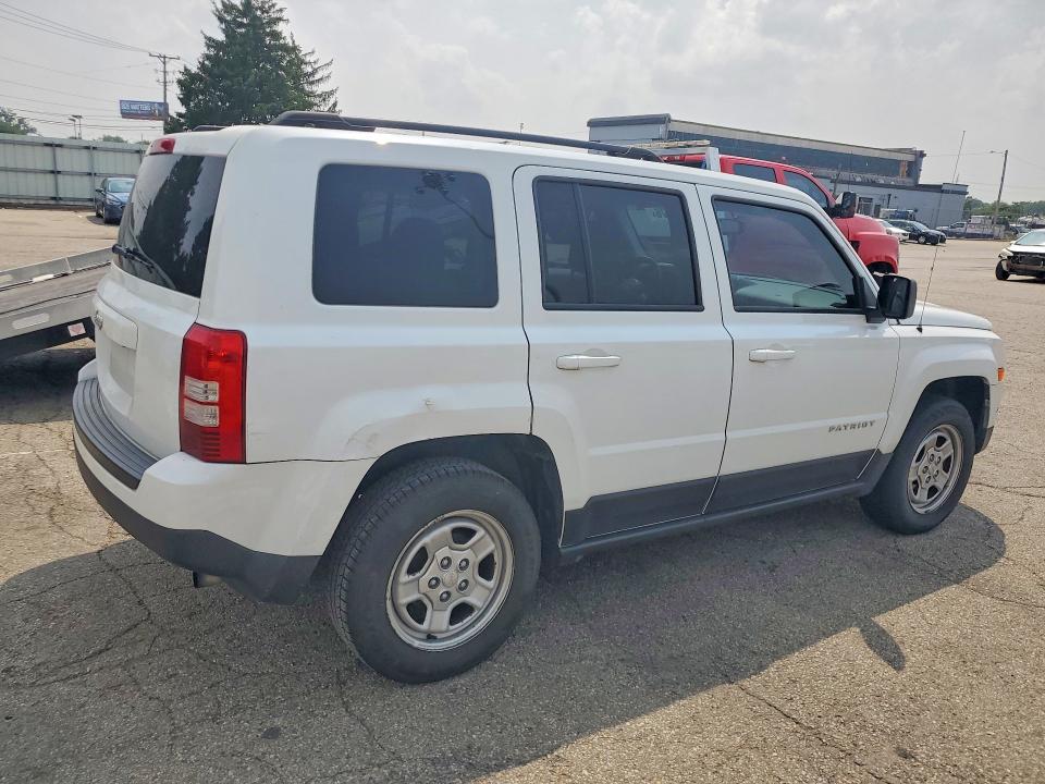 Aukcja sprzedaży 2016 Jeep Patriot, vin: 1C4NJPBA7GD753593, numer aukcji: 61716076