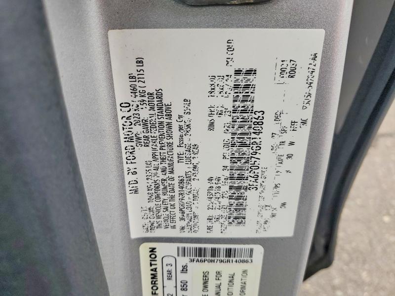 Продаж на аукціоні авто 2016 Ford Fusion, vin: 3FA6P0H79GR140863, номер лоту: 62324006