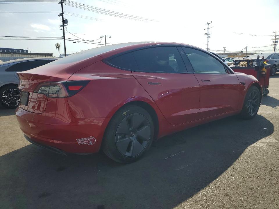 2023 Tesla Model 3 მანქანა იყიდება აუქციონზე, vin: 5YJ3E1EA8PF699895, აუქციონის ნომერი: 59331686