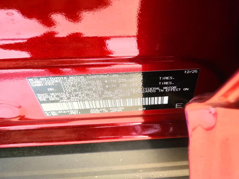 Aukcja sprzedaży 2026 Toyota Rav4, vin: JTM6CRAV2TD302662, numer aukcji: 58544426