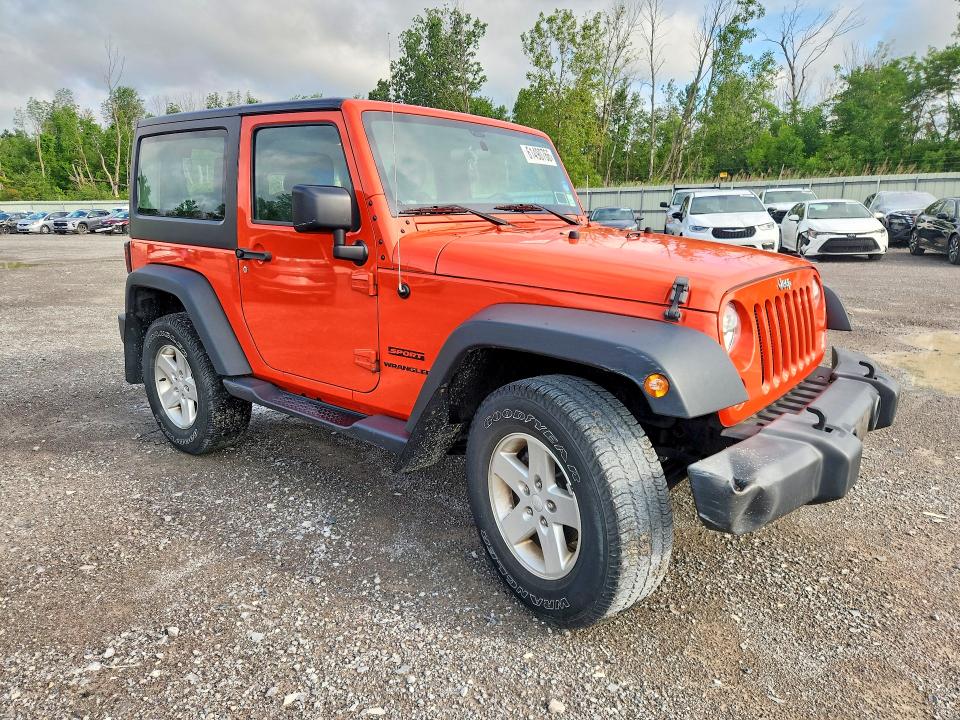 2015 Jeep Wrangler მანქანა იყიდება აუქციონზე, vin: 1C4AJWAG7FL700427, აუქციონის ნომერი: 61490766