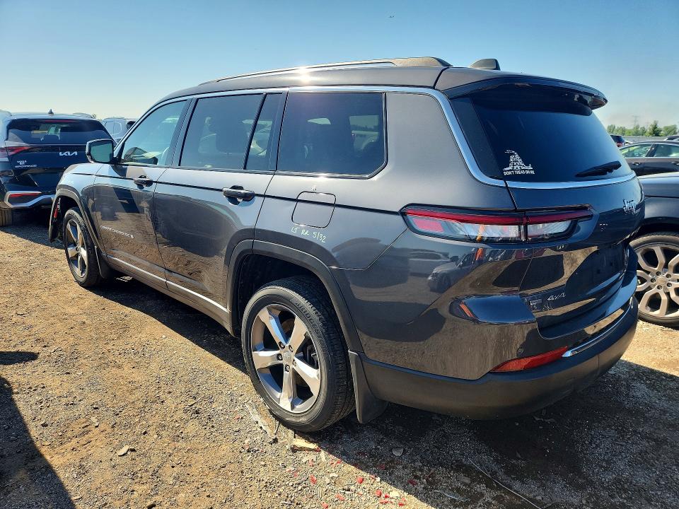 59857726 :رقم المزاد ، 1C4RJKBG9M8162730 vin ، 2021 Jeep Grand Cherokee مزاد بيع