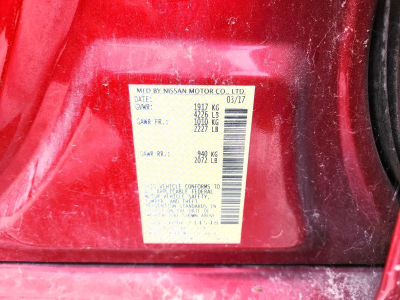 2017 Nissan Altima მანქანა იყიდება აუქციონზე, vin: 1N4AL3AP9HC234548, აუქციონის ნომერი: 60468926