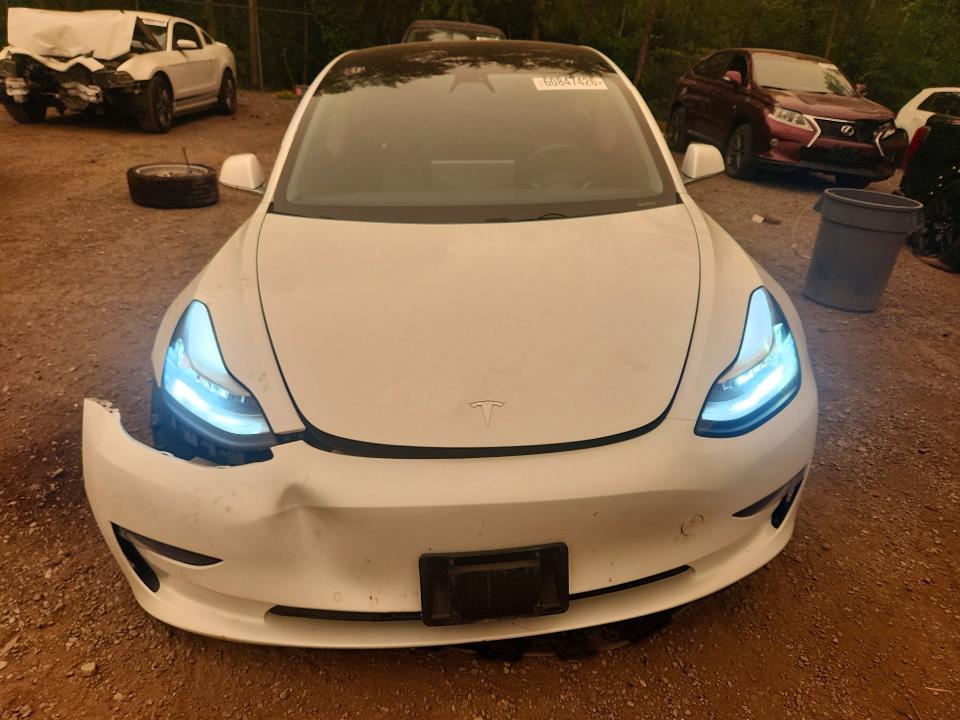 2019 Tesla Model 3 მანქანა იყიდება აუქციონზე, vin: 5YJ3E1EAXKF480414, აუქციონის ნომერი: 60847426