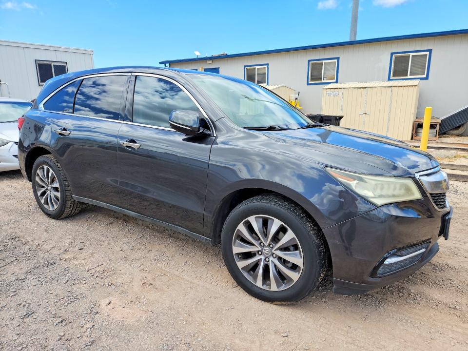 61619886 :رقم المزاد ، 5FRYD3H46FB012047 vin ، 2015 Acura Mdx مزاد بيع