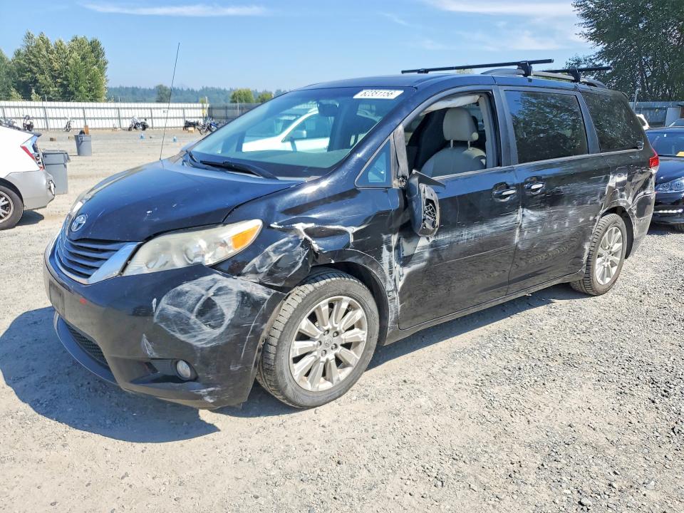 2013 Toyota Sienna მანქანა იყიდება აუქციონზე, vin: 5TDDK3DC6DS065536, აუქციონის ნომერი: 62351156