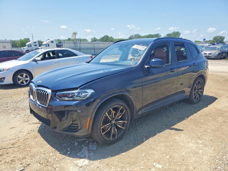 Aukcja sprzedaży 2022 Bmw X3, vin: 5UX53DP0XN9K19396, numer aukcji: 60522586