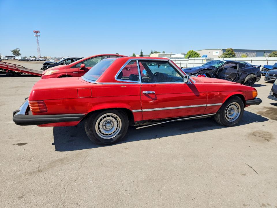 1980 Mercedes-benz Sl Sl450 მანქანა იყიდება აუქციონზე, vin: 10704412058527, აუქციონის ნომერი: 63321786