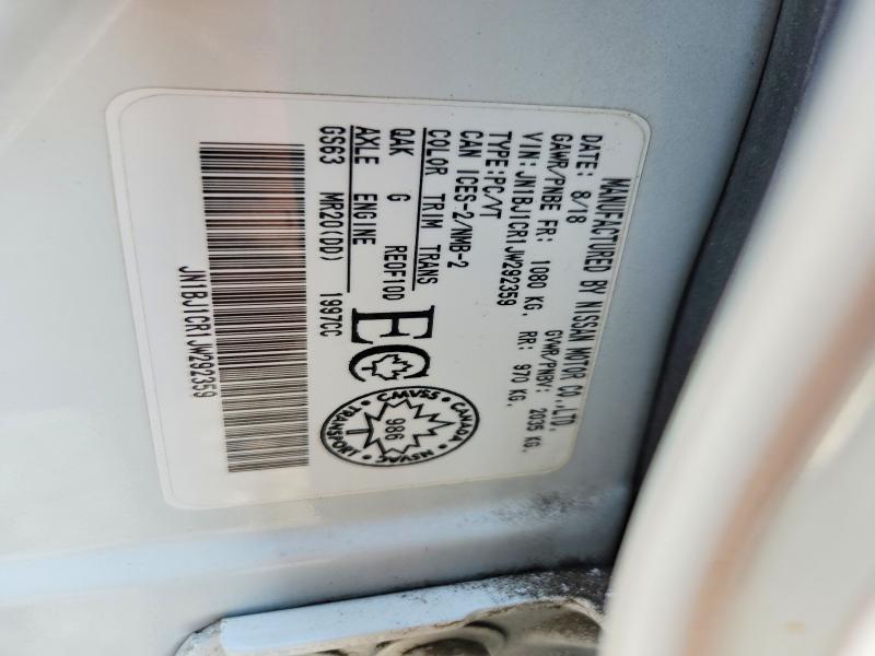 Продажа на аукционе авто 2018 Nissan Rogue Sport, vin: JN1BJ1CR1JW292359, номер лота: 62224966