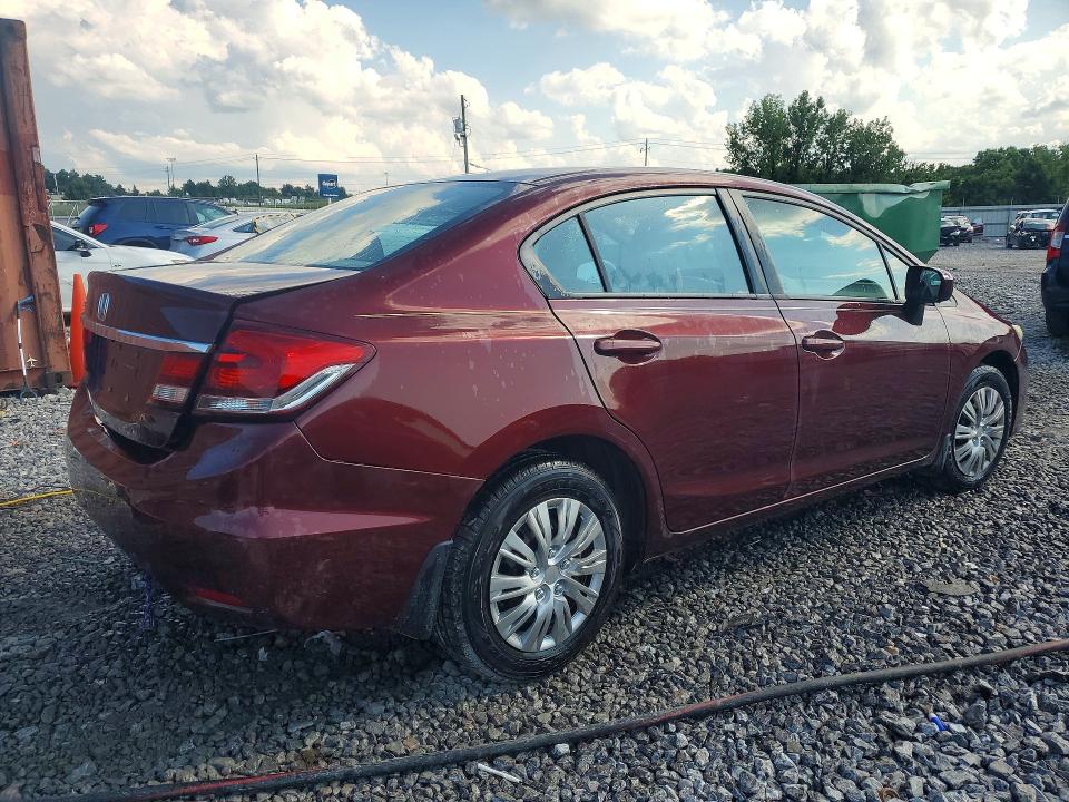 59086436 :رقم المزاد ، 19XFB2F51FE095980 vin ، 2015 Honda Civic مزاد بيع