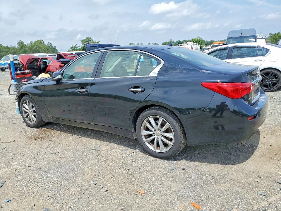 2014 Infiniti Q50 მანქანა იყიდება აუქციონზე, vin: JN1BV7AR1EM708101, აუქციონის ნომერი: 61685566