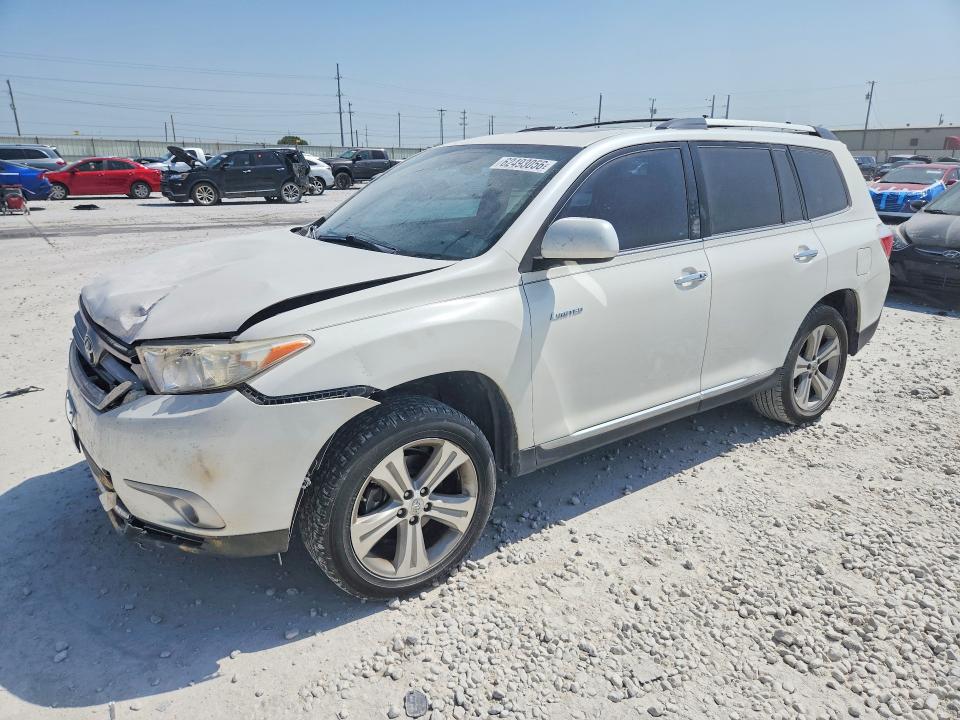 Aukcja sprzedaży 2013 Toyota Highlander, vin: 5TDYK3EH7DS135508, numer aukcji: 62493056