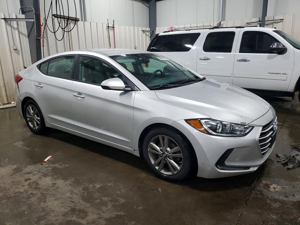 59622786 :رقم المزاد ، 5NPD84LF1JH217949 vin ، 2018 Hyundai Elantra مزاد بيع