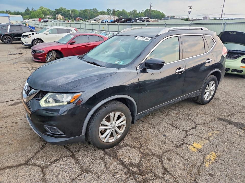 2016 Nissan Rogue მანქანა იყიდება აუქციონზე, vin: JN8AT2MV5GW142255, აუქციონის ნომერი: 61762136