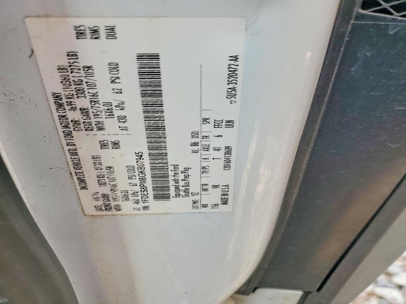 Aukcja sprzedaży 2016 Ford Transit, vin: 1FDES8PM8GKB07945, numer aukcji: 69806996