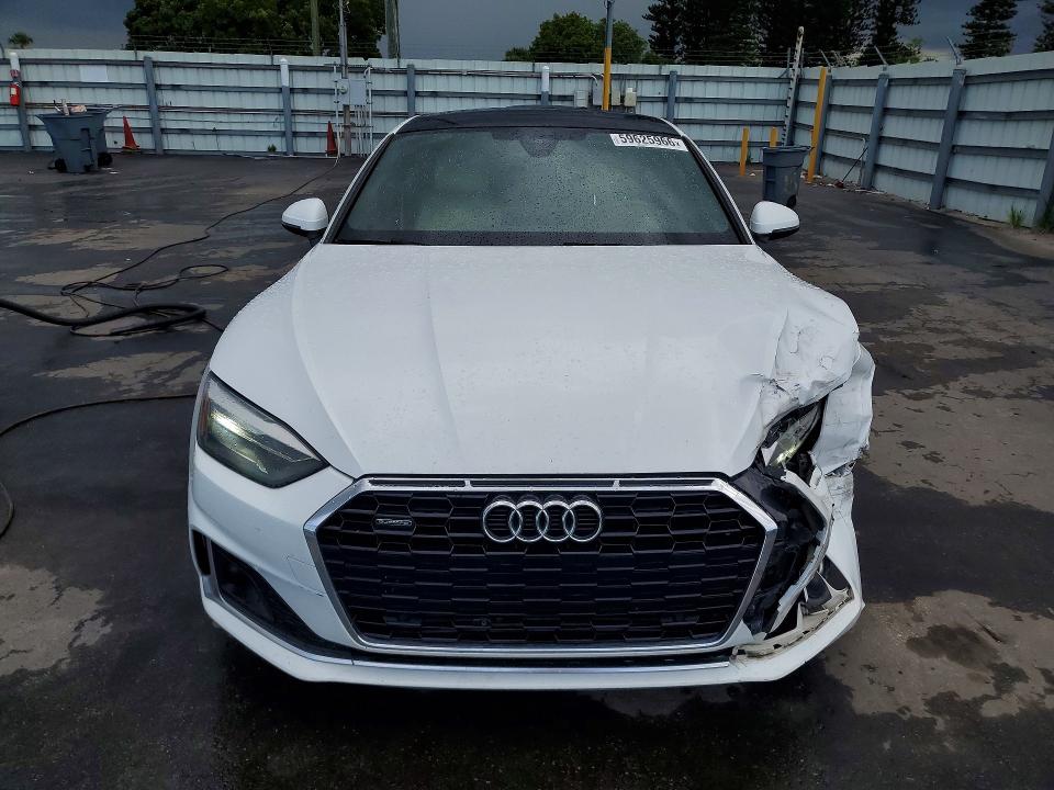 2020 Audi A5 მანქანა იყიდება აუქციონზე, vin: WAUANCF59LA008572, აუქციონის ნომერი: 59625966