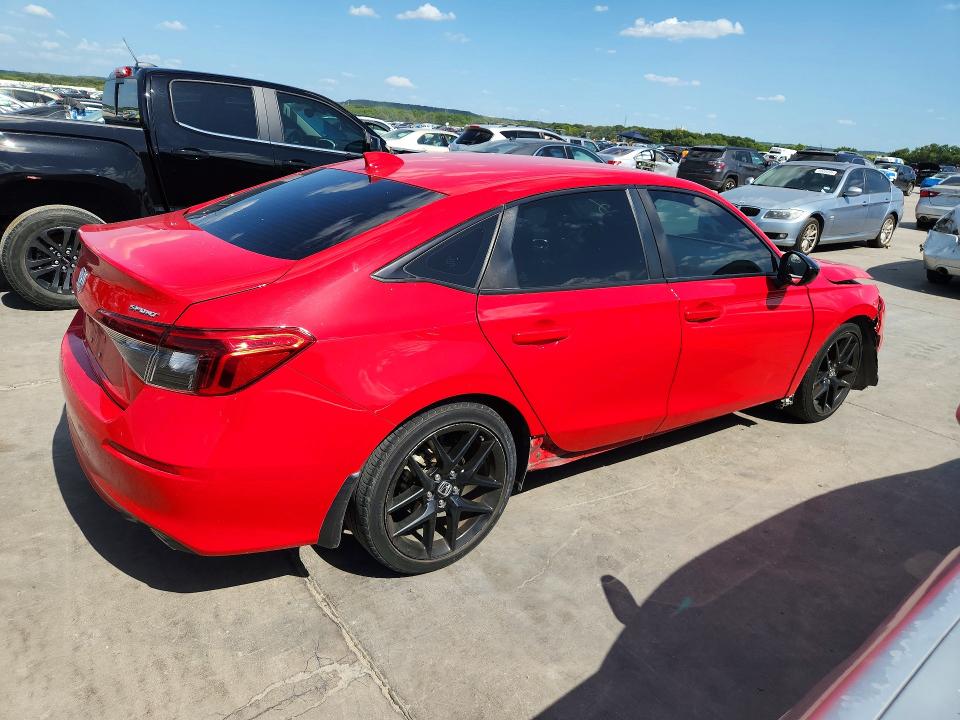 60437356 :رقم المزاد ، 2HGFE2F51PH531418 vin ، 2023 Honda Civic مزاد بيع
