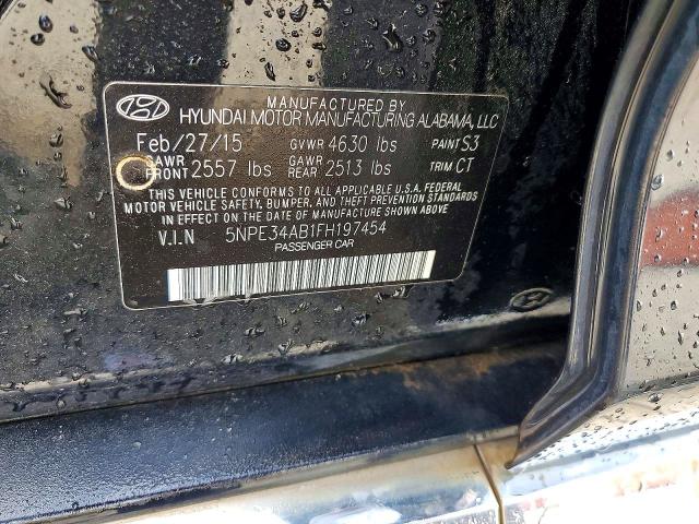 Продаж на аукціоні авто 2015 Hyundai Sonata, vin: 5NPE34AB1FH197454, номер лоту: 61139256