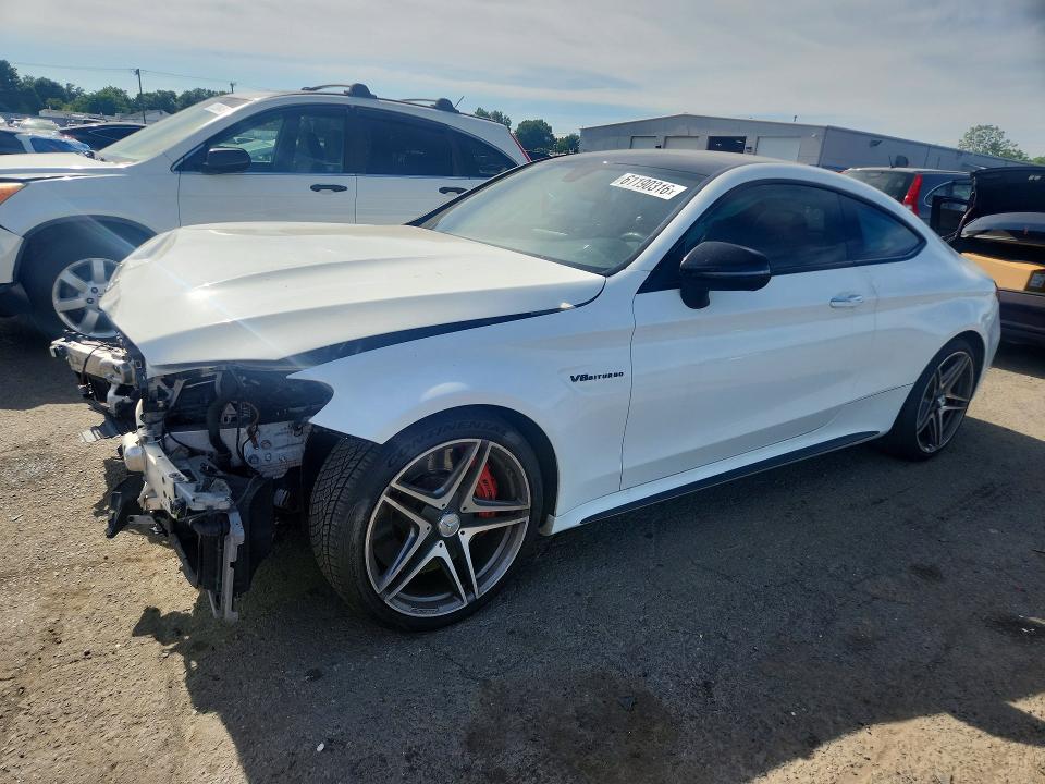 2017 Mercedes-benz C მანქანა იყიდება აუქციონზე, vin: WDDWJ8HB1HF510870, აუქციონის ნომერი: 61190316